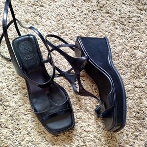 Vince Camuto Fetemee Women's Wedge Sandals Sz 8,5